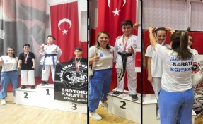 Aliağalı karatecilerden 19 Mayıs İl Şampiyonası’nda 9 madalya