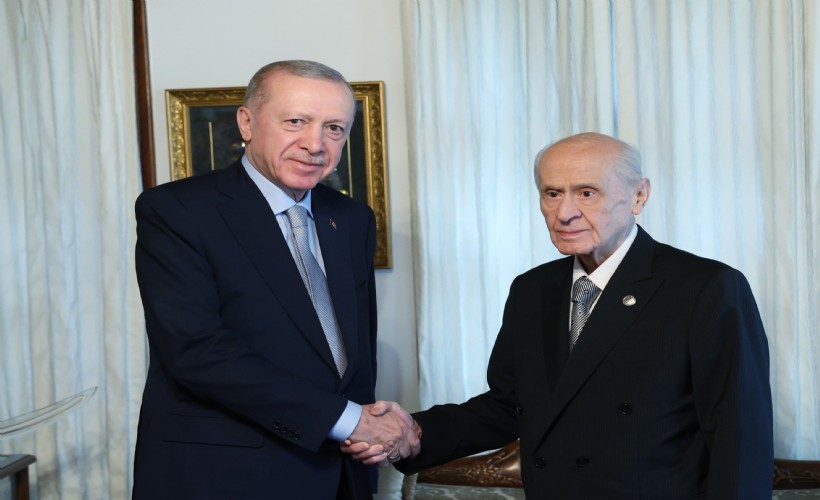 Ankara'da sürpriz zirve... Erdoğan Bahçeli'nin evine gitti