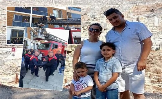 Anne ve 2 çocuğunun öldüğü yangında itfaiyeci baba kundaklama iddiasıyla tutuklandı