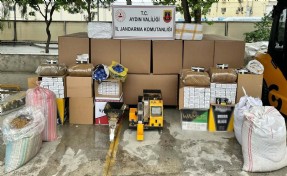 Aydın'da kaçak tütün operasyonu: 1 gözaltı