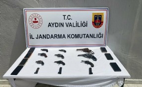 Aydın'da silah ticareti operasyonuna 3 gözaltı