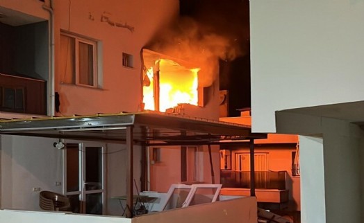 Aydın’da bir evin mutfağında patlamanın ardından yangın çıktı: 1 yaralı