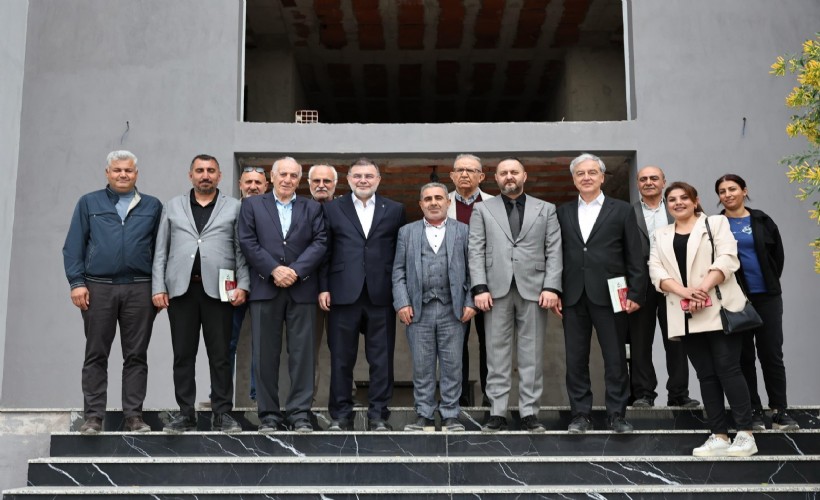 Başkan Saygılı’dan Çiğli Harmandalı Cem Evi’ne ziyaret: Biz, ayrımcılığa değil, birliğe talibiz