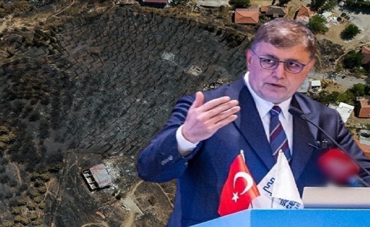 Başkan Tugay’dan flaş açıklama: Yanan alanlar imara açıldı!