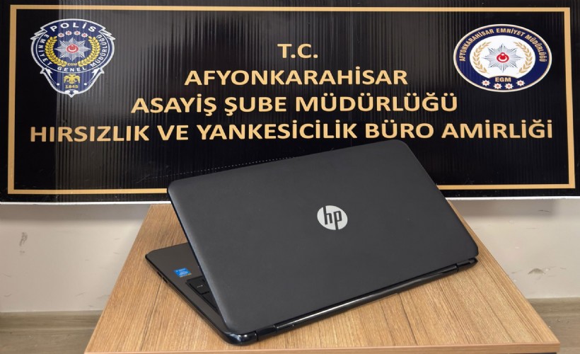 Bilgisayar çalan şüpheli yakalandı