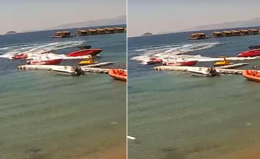 Bodrum'da denizde feci kaza: 1'i ağır 3 turist yaralı