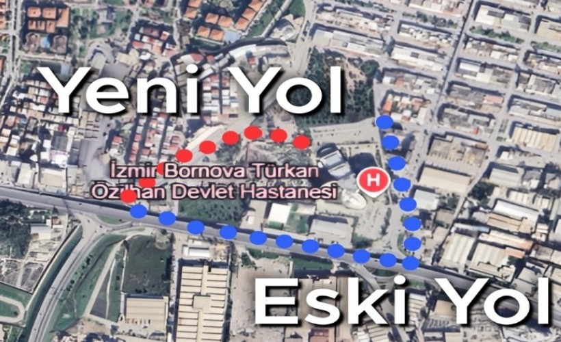 Bornova Belediyesi’nden 'Hayat kurtaracak yol': Hastane için yeni yol yapılıyor