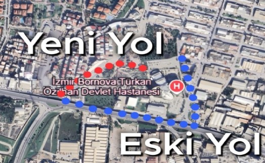 Bornova Belediyesi’nden 'Hayat kurtaracak yol': Hastane için yeni yol yapılıyor