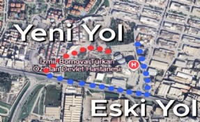 Bornova Belediyesi’nden 'Hayat kurtaracak yol': Hastane için yeni yol yapılıyor