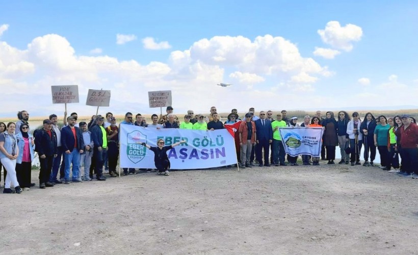 Çay'da 'Eber Gölü Yaşasın' etkinliği