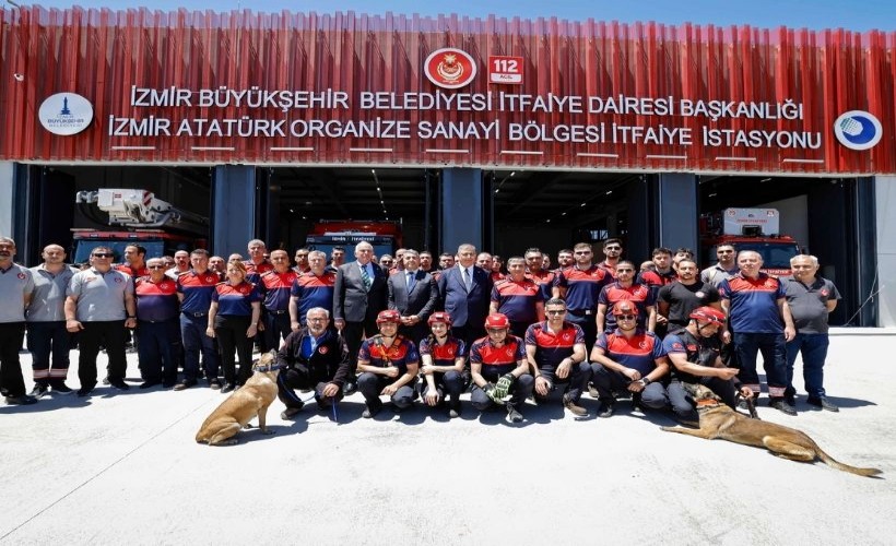 Çiğli İAOSB İtfaiye İstasyonu hizmete açıldı