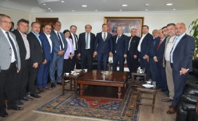 Deniz Yücel’den İESOB'ye ziyaret