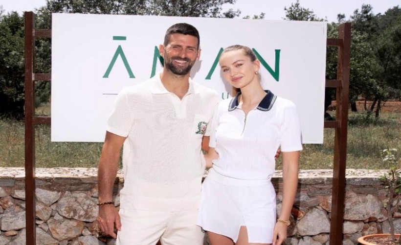 Dünyaca ünlü tenisçi Djokovic Bodrum'a geldi