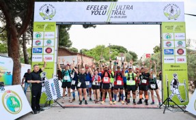 İlk kez düzenlenen Efeler Yolu Ultra Trail başladı