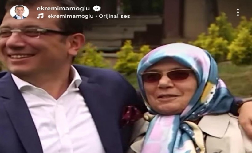 Ekrem İmamoğlu'ndan duygulandıran Anneler Günü paylaşımı