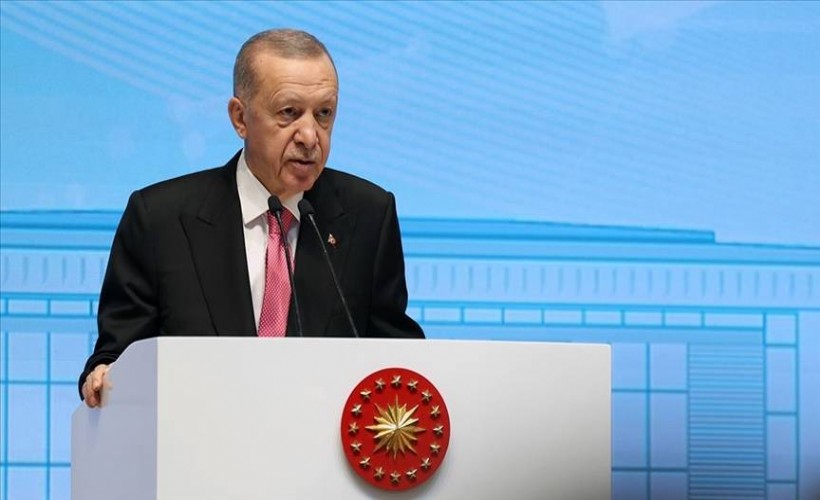 Erdoğan CHP'ye gönderme yaptı, PKK'nın fesih kararına yorum yapmadı