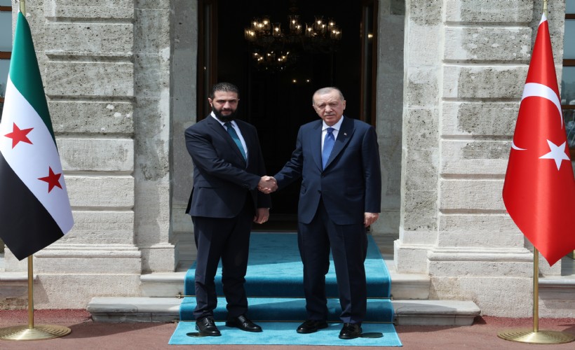 Erdoğan ve Şara'dan sürpriz Dolmahçe buluşması