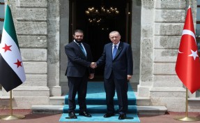 Erdoğan ve Şara'dan sürpriz Dolmahçe buluşması