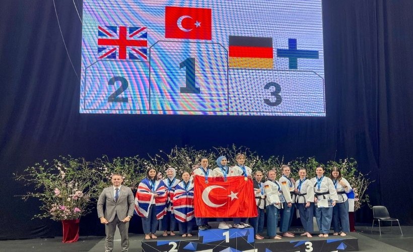 Gaziemir’in taekwondocuları Avrupa’yı fethetti: 4 şampiyonluk, 2 ikincilik