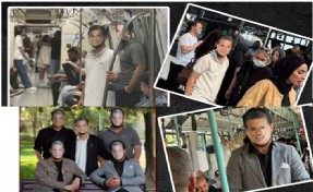 Gençlerden İmamoğlu maskeli protesto