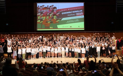 İzmir Uluslararası Çoksesli Korolar Festivali’nde muhteşem final