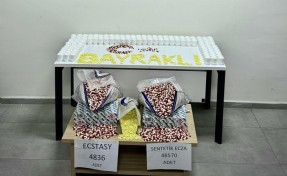 İzmir'de 53 bin sentetik ecza ele geçirildi; 1 gözaltı