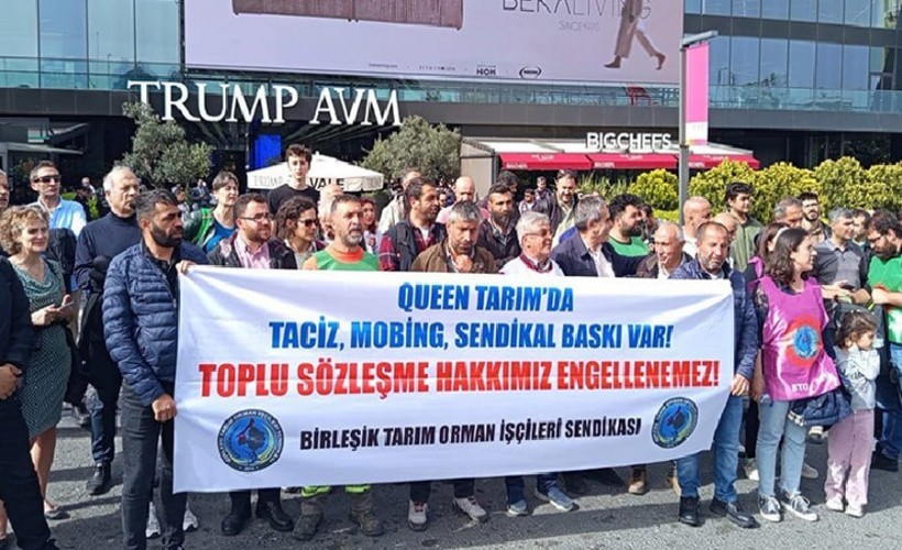 İzmir'de emekçiler alın terine sahip çıkıyor