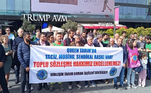 İzmir'de emekçiler alın terine sahip çıkıyor