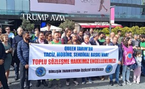 İzmir'de emekçiler alın terine sahip çıkıyor