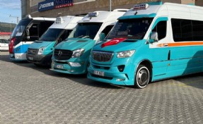 İzmir'de minibüsçüler kontak kapattı