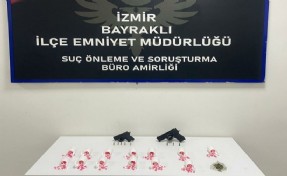 İzmir'de uyuşturucu operasyonunda 3 şüpheli gözaltına alındı