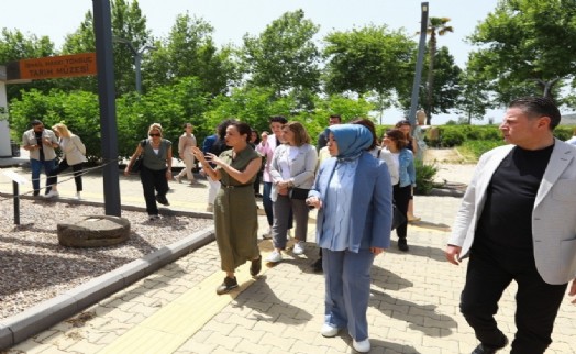 Kadın Erkek Fırsat Eşitliği Komisyonu Üyeleri Yaşam Köyünü gezdi