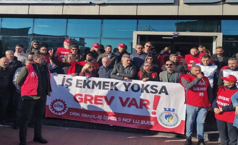 Karabağlar'da maaş krizinin 2. günü...İş bırakma devam ediyor