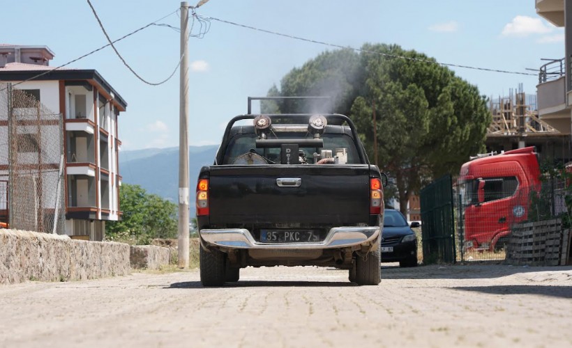 Kemalpaşa'da ilaçlama seferberliği