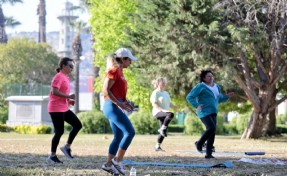 Konak’ta açık havada spor keyfi başladı