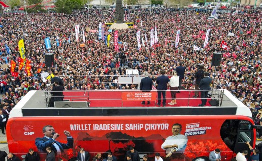 Konya'da meydanlar doldu: CHP'den iktidara sert mesajlar