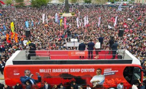 Konya'da meydanlar doldu: CHP'den iktidara sert mesajlar