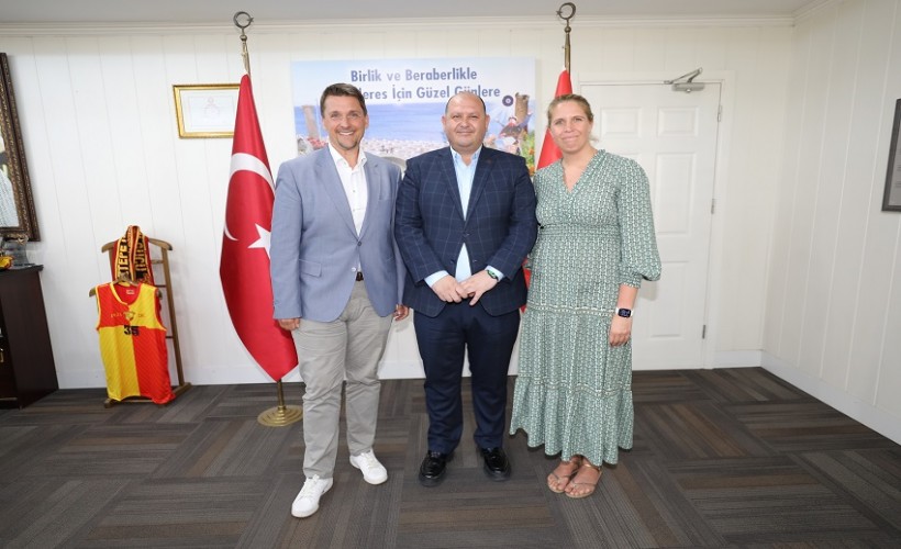 Menderes Belediyesi'nin Almanya'dan kardeşi geldi!