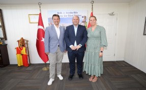 Menderes Belediyesi'nin Almanya'dan kardeşi geldi!