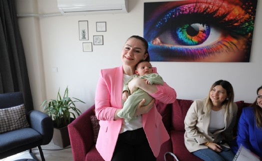 Menderes'te 'hoş geldin 200. bebek'