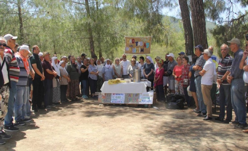 Muğla'da halk krom tesisine karşı: Yeşilüzümlü yeşil kalsın!