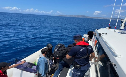 Muğla’da 33 kaçak göçmen kurtarıldı