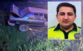 Polis kazada hayatını kaybetti
