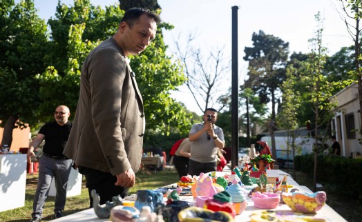 Sanatın kalbi Bornova’da attı