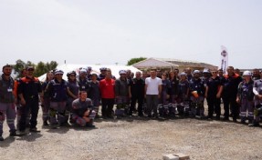 Seferihisar Arama Kurtarma Ekibi  sınavı geçti