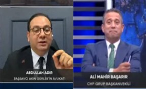 Akın Gürlek'in avukatı ve CHP'li Başarır karşı karşıya geldi