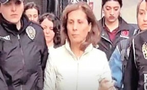 Ayakta durmakta zorlananan Oya Tekin adliyeye götürüldü