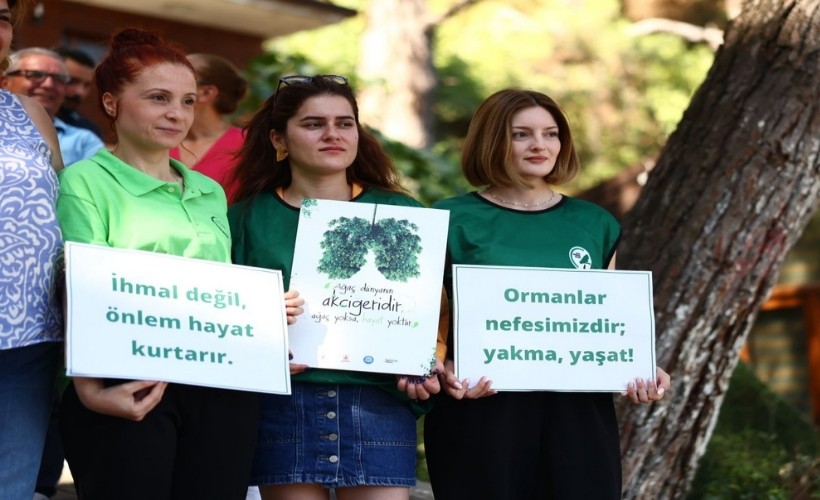 Balçova’dan 'Ormanları koruyalım' çağrısı