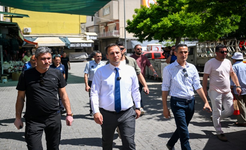 Başkan Eşki'den Çamdibi esnafına ziyaret