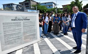 Başkan Eşki'den gençlere tarih dersi: Kıbrıs Barış Harekatı'nı anlattı